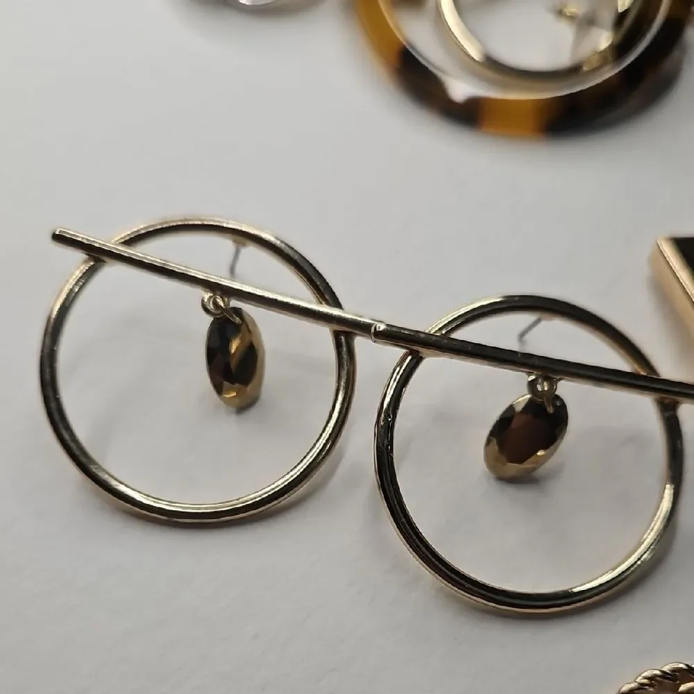 PAPARAZZI Gold and Silver Toned Hoops Lot